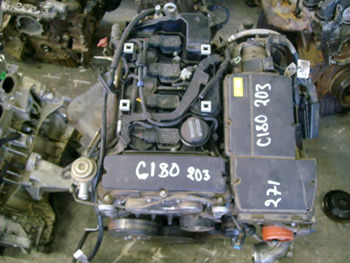 Quality Guaranteed Mercedes Engines Available Here Such as this C180 Ready to Go.