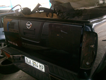 Navara Tailgate in Black. There are quaility parts here on this one.