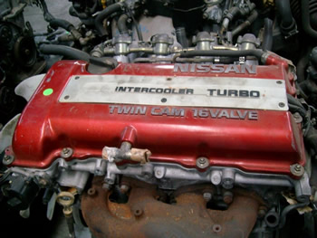 The Nissan Twincam 16V Turbo Engine here is one of many different make and model of engines that are available for Sale here.
